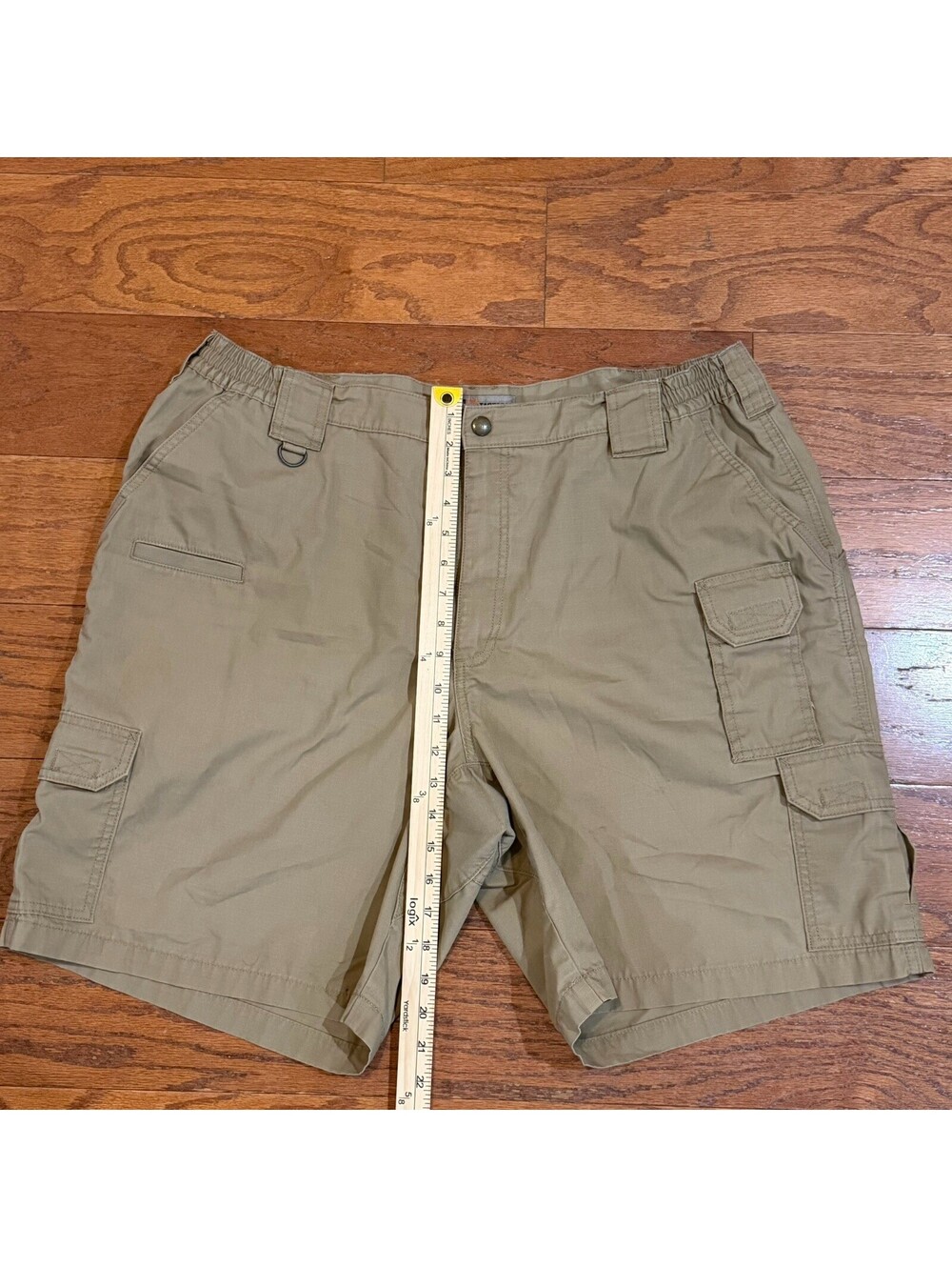 5.11 Tactical Cargo Shorts Mens 42 Khaki Tan‎ Ripstop Utility Hiking Outdoor